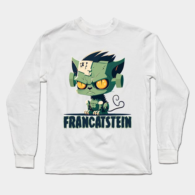 francatstein Long Sleeve T-Shirt by retrocolorz